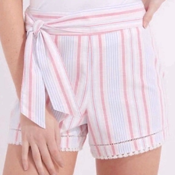 NWT Vineyard Vines Abacos Stripe Bow Shorts |10 in Abacos White Cap - Picture 9 of 9